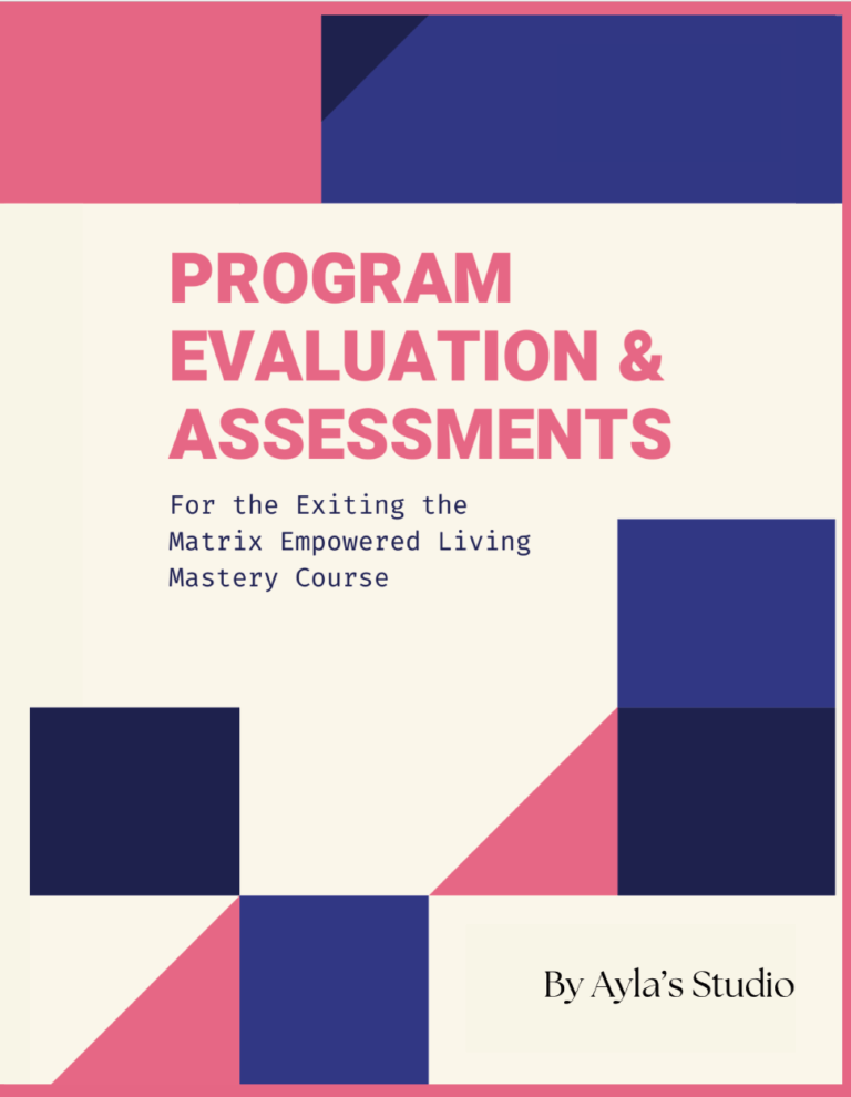 Program Evaluation & Assessments